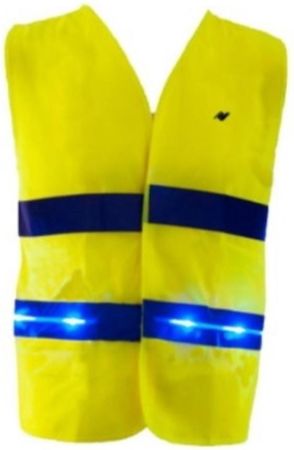 SICHERHEITS WESTE MIT LED`s  für Klein und Gross